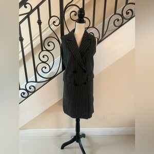 POL wool blend double breasted dress